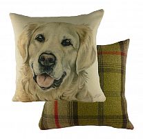 подушка с принтом waggydogs golden retriever в Тамбове