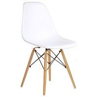 стул деревянный pc-015 белый (eames style) в Тамбове