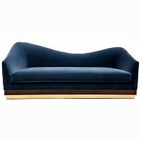 диван hughes sofa прямой синий в Тамбове