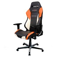 кресло геймерское dxracer drifting черно-бело-оранжевое в Тамбове