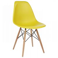 стул деревянный eames pc-015 yellow в Тамбове