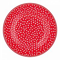 десертная тарелка dot red в Тамбове