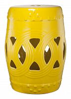 керамический столик-табурет fence stool yellow в Тамбове