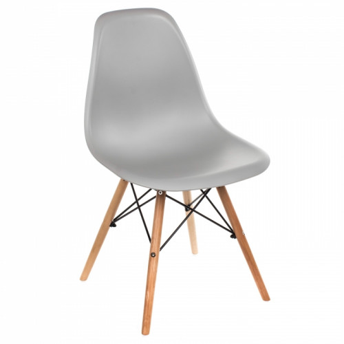 стул деревянный eames pc-015 grey в Тамбове