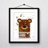 постер bear а4 в Тамбове