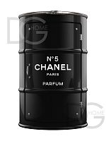 декоративная бочка-шкаф chanel №5 black xl в Тамбове