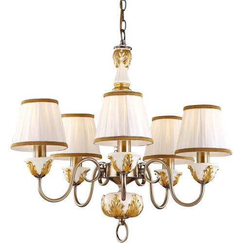 подвесная люстра arte lamp benessere a9570lm-5wg в Тамбове