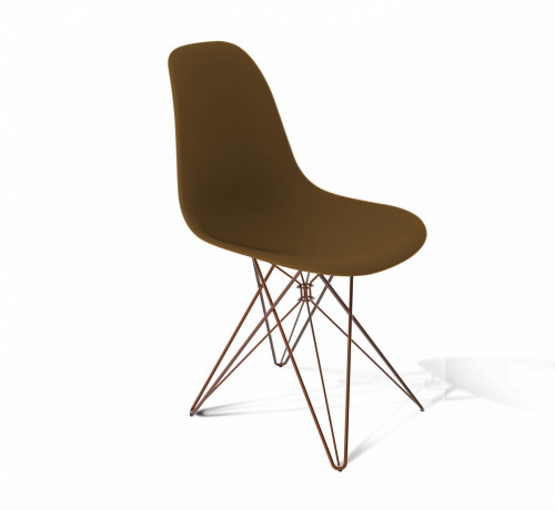 стул dsr коричневый s50 (eames style) в Тамбове