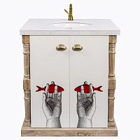 тумба с раковиной океан снег fornasetti в Тамбове