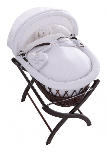 колыбель-переноска premium moses basket темная, белое белье в Тамбове