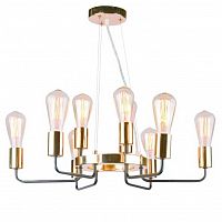 подвесная люстра arte lamp gelo a6001lm-9bk в Тамбове