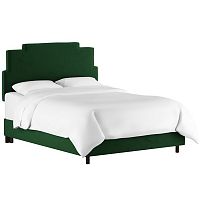 кровать двуспальная 180х200 зеленая paxton emerald velvet в Тамбове