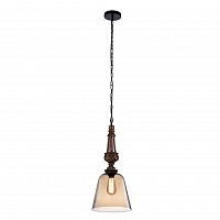 подвесной светильник crystal lux deco sp1 a amber в Тамбове