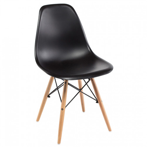 стул деревянный eames pc-015 black в Тамбове