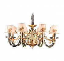 подвесная люстра idlamp michel 404/8-ledoldbronze в Тамбове