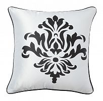 подушка с геральдическими лилиями fleur de lys ii white в Тамбове