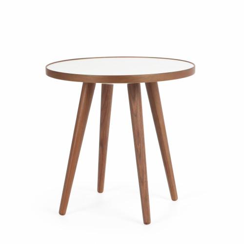 стол кофейный sputnik white and brown коичневый в Тамбове