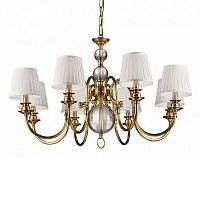 люстра newport 8 от delight collection белая/прозрачная/бронзовая в Тамбове