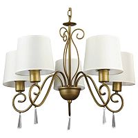 подвесная люстра arte lamp carolina a9239lm-5br в Тамбове