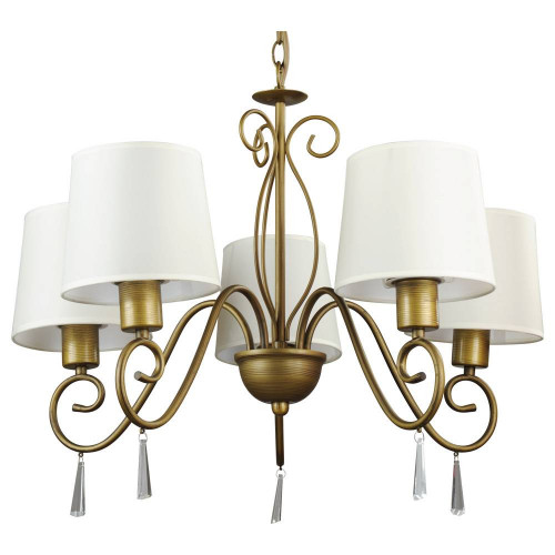 подвесная люстра arte lamp carolina a9239lm-5br в Тамбове