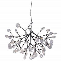 подвесная люстра crystal lux evita sp63 black/transparent в Тамбове