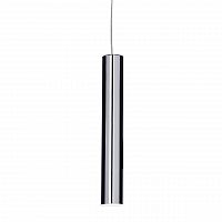 подвесной светодиодный светильник ideal lux ultrathin sp1 small round cromo в Тамбове