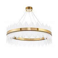 люстра stripglass 65 латунь, прозрачное стекло в Тамбове