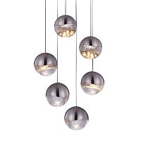 подвесной светильник globo 6u nickel от delight collection в Тамбове