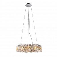 подвесная люстра crystal lux lirica sp10 d610 chrome в Тамбове