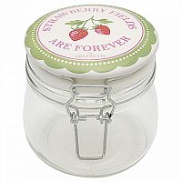 банка стеклянная strawberry pale green в Тамбове