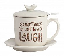 чайный набор sometimes you just have to laugh в Тамбове