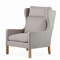 кресло wingback серый в Тамбове