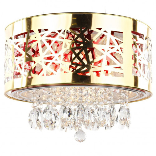 люстра nicolette золото, прозрачная в Тамбове