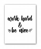 постер be nice а3 в Тамбове