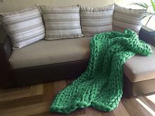 плед нежность зелёный большой в Тамбове