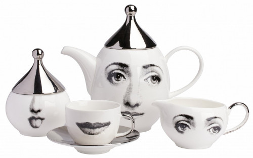 чайный сервиз пьеро форназетти faces silver в Тамбове