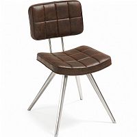 стул lola seat pu brown ножки из нержаеющей стали c589u09 от la forma (ex julia grup) в Тамбове