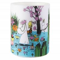свеча большая moomin на пруду, 8 см в Тамбове