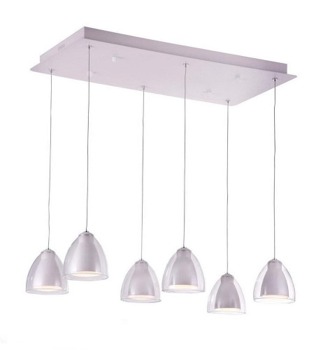 подвесная люстра idlamp mirella 394/6-ledwhite в Тамбове