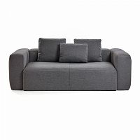 диван blok sofa 2 темно-серый от la forma (ex julia grup) в Тамбове