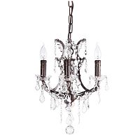 люстра 19th c. rococo iron & clear crystal round vol.i бронза в Тамбове