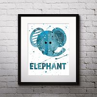 постер elephant а4 в Тамбове