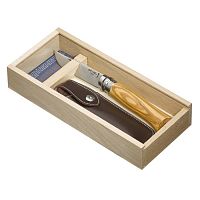 нож stainless steel с ручкой из оливы 8,5 см в Тамбове
