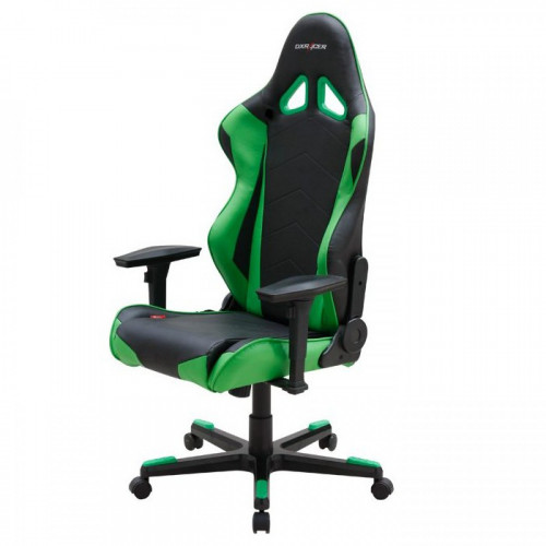 кресло геймерское dxracer racing черно-зеленое в Тамбове