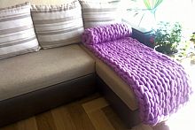 плед нежность фиолетовый большой в Тамбове