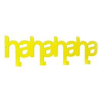 вешалка hahaha желтый в Тамбове